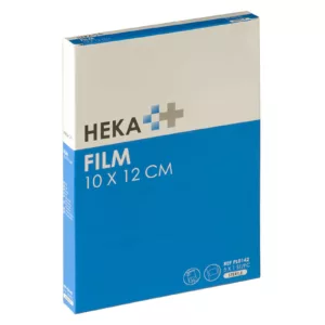 Heka film 10 x 12 cm steriel