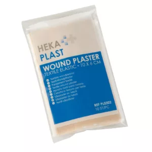 Heka wondpleister textile elastic 10 x 6 cm niet-steriel