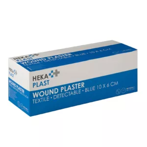 Heka plast detectable wondpleister 1 m x 6 cm