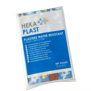 Heka plast wondpleisters kids 10 x 6 cm 10 stuks/zak