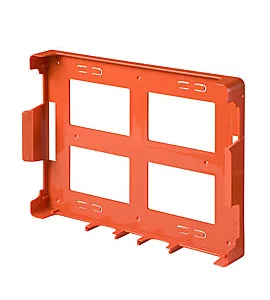 Wandhouder multi flex organizer oranje