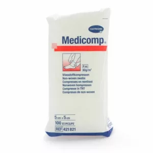 MEDICOMP 5x5cm   4l. nst.     100 p/s