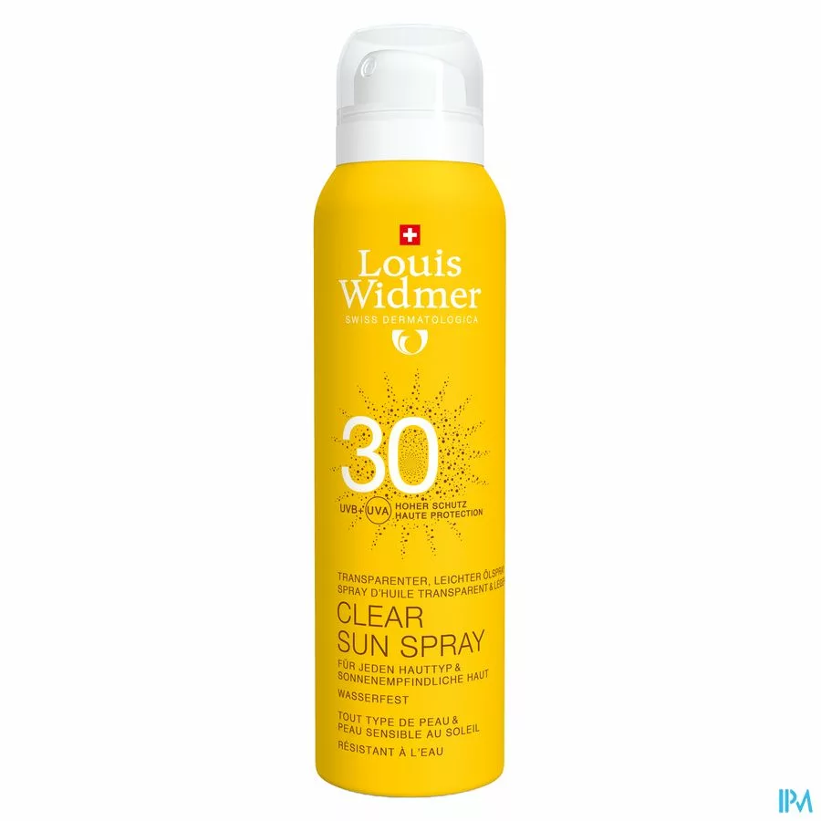 Widmer Sun Clear Ip30 Parf Spray 125ml
