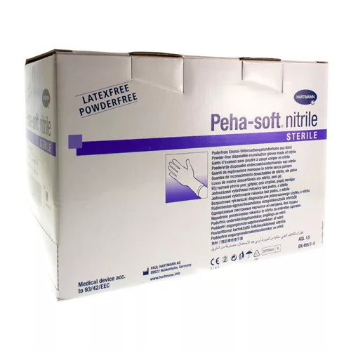 PEHA-SOFT nitrile steriel M 50 pr