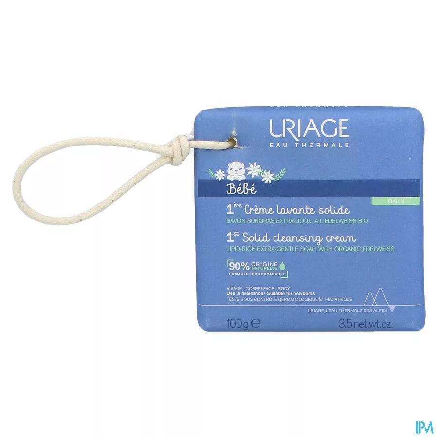 Uriage Bb 1ere Creme Lavante Solide 100g