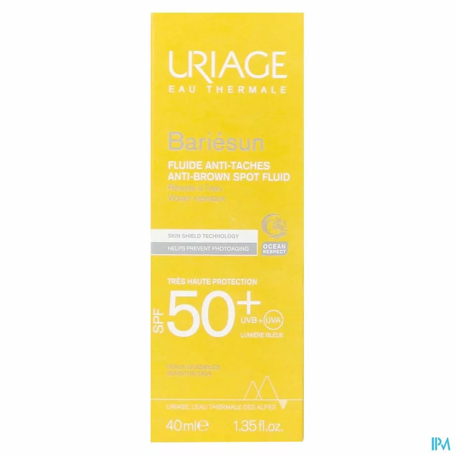 Uriage Bariesun Ip50+ Fluide A/vlek Tube 40ml