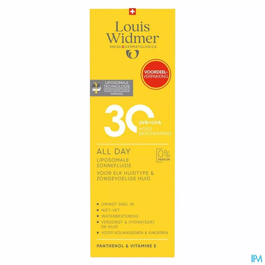 Widmer All Day 30 Value Pack Zonder Parfum 200ml
