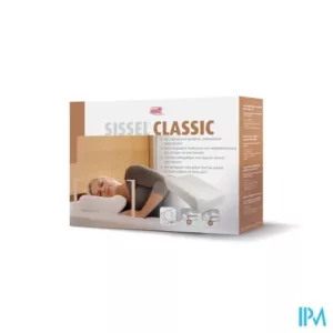 SISSEL® CLASSIC M Orthopedisch hoofdkussen medium + fluwelen overtrek