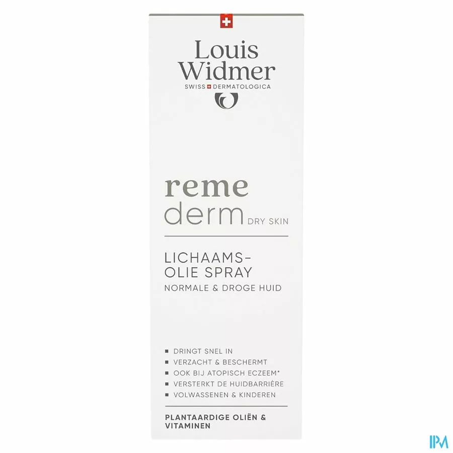Widmer Remederm Lichaamsolie Spray 150ml