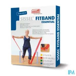 SISSEL® FITBAND ESSENTIAL - 15 cm x 2,5 m strong – groen