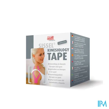 SISSEL® KINESIOLOGY TAPE – roos 5 cm x 5 m