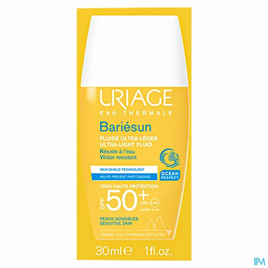 Uriage Bariesun Fluide Ultra Leger Ip50+ 30ml