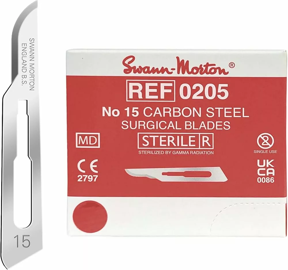 Swann-Morton Scalpelmesjes steriel nr 15 0205