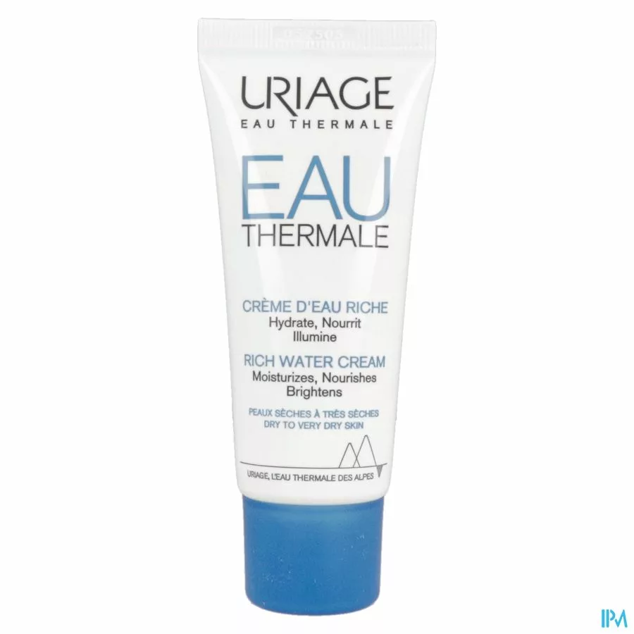 Uriage Thermaal Water Creme Rijk Water 40ml