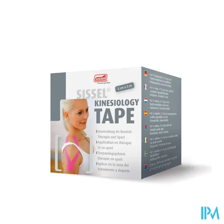 SISSEL® KINESIOLOGY TAPE – zwart 5 cm x 5 m