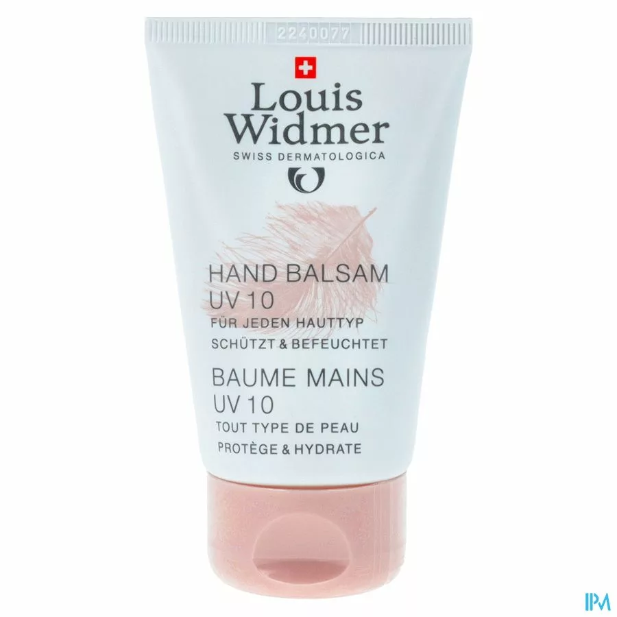 Widmer Handbalsem Uv10 Parf 50ml