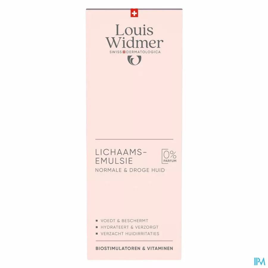 Widmer Lichaamsemulsie Zonder Parfum 200ml