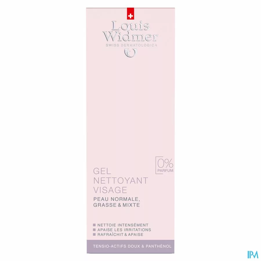 Widmer Wash Gel Gezicht N/parf 125ml