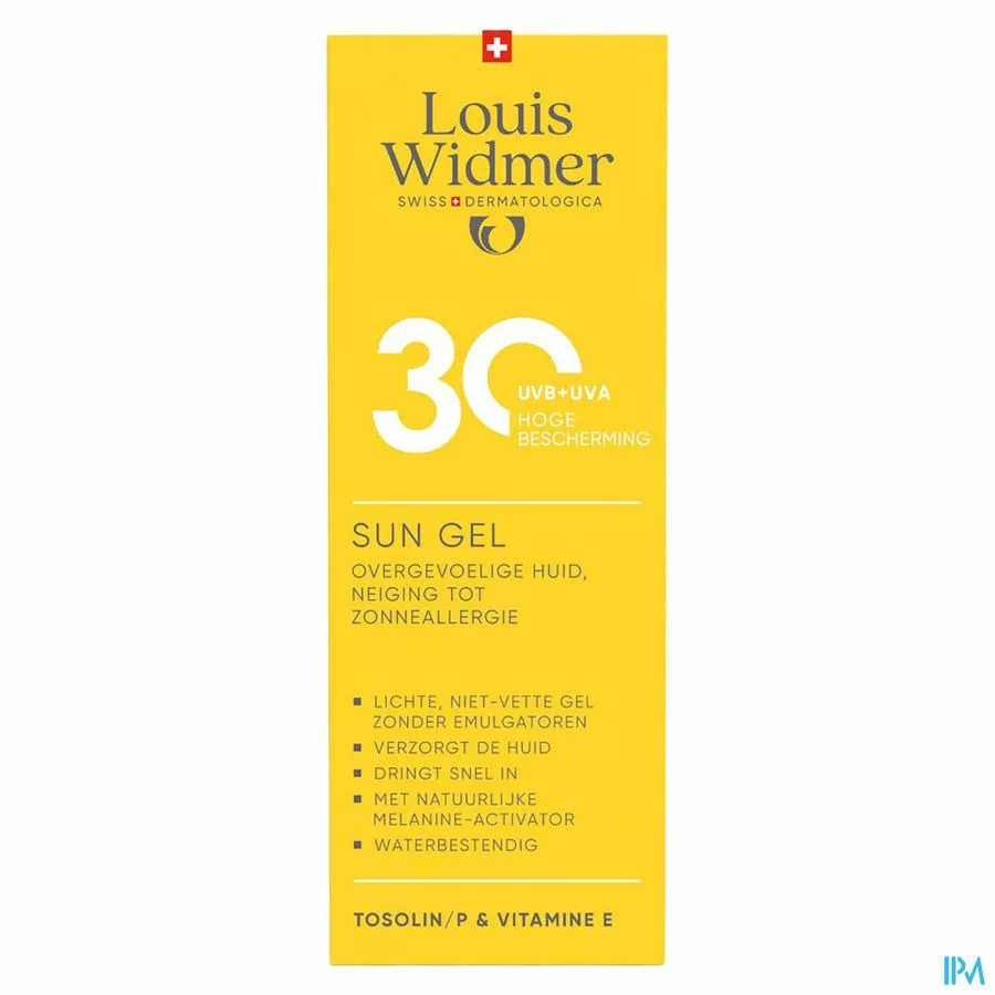 Widmer Sun Gel 30 100ml