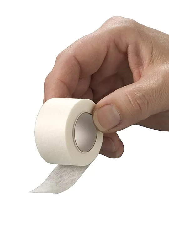 Heka por non-woven hechtpleister rol 9,1 m x 2,5 cm niet-steriel