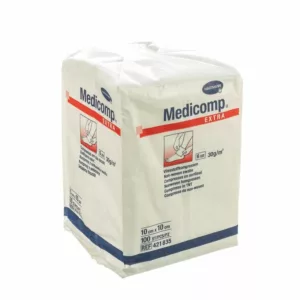 MEDICOMP 10x10cm   6l. nst.   100 p/s