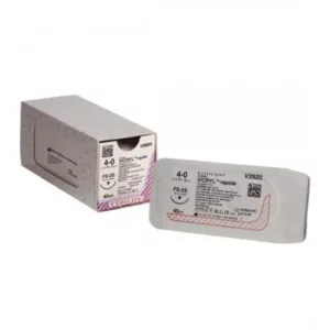 Vicryl Rapide hechtdraad - V2920G: 19 mm – 45 cm - 4/0, steriel (12)