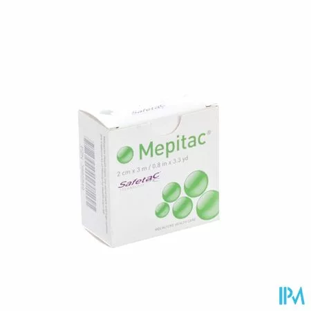 Mepitac Zachte Fixatietape Silicone 2cmx3,0m 1 298300