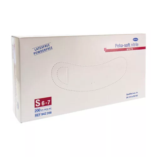 PEHA-SOFT nitrile wit S 200 p/s