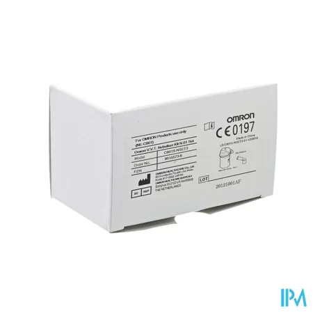 OMRON - V.V.T. N01 vernevelset Vernevelset met mondstuk voor compressor-vernevelaar met V.V.T. Technologie