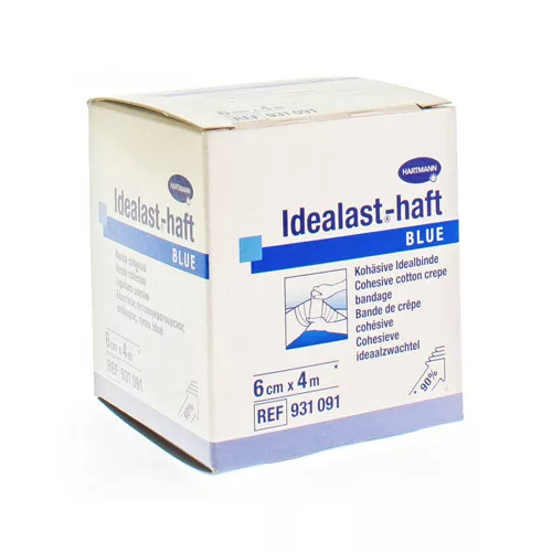 IDEALAST-HAFT blauw 6cmx4m 1 p/s