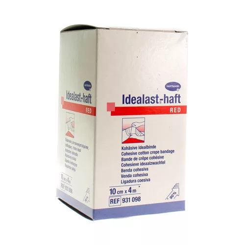 IDEALAST-HAFT rood 10cmx4m 1 p/s