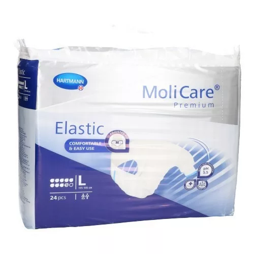 MoliCare Premium Elastic 9D L 24 p/s