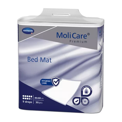 MoliCare Pr Bed Mat 9dr40x60 30 p/s