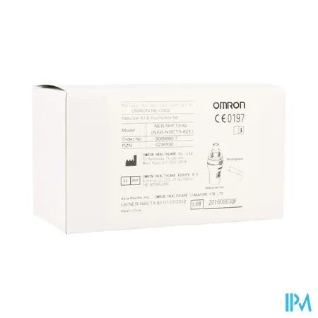 OMRON - Verstuifkamer en mondstuk