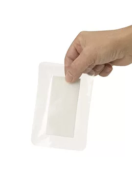 Heka plast border transparant 5 x 7 cm steriel