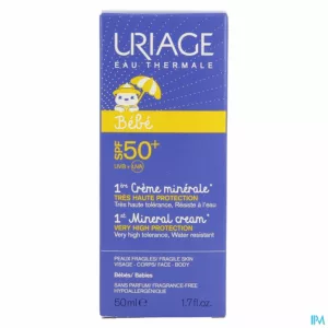 Uriage 1e Creme Mineraal Ip50+ 50ml
