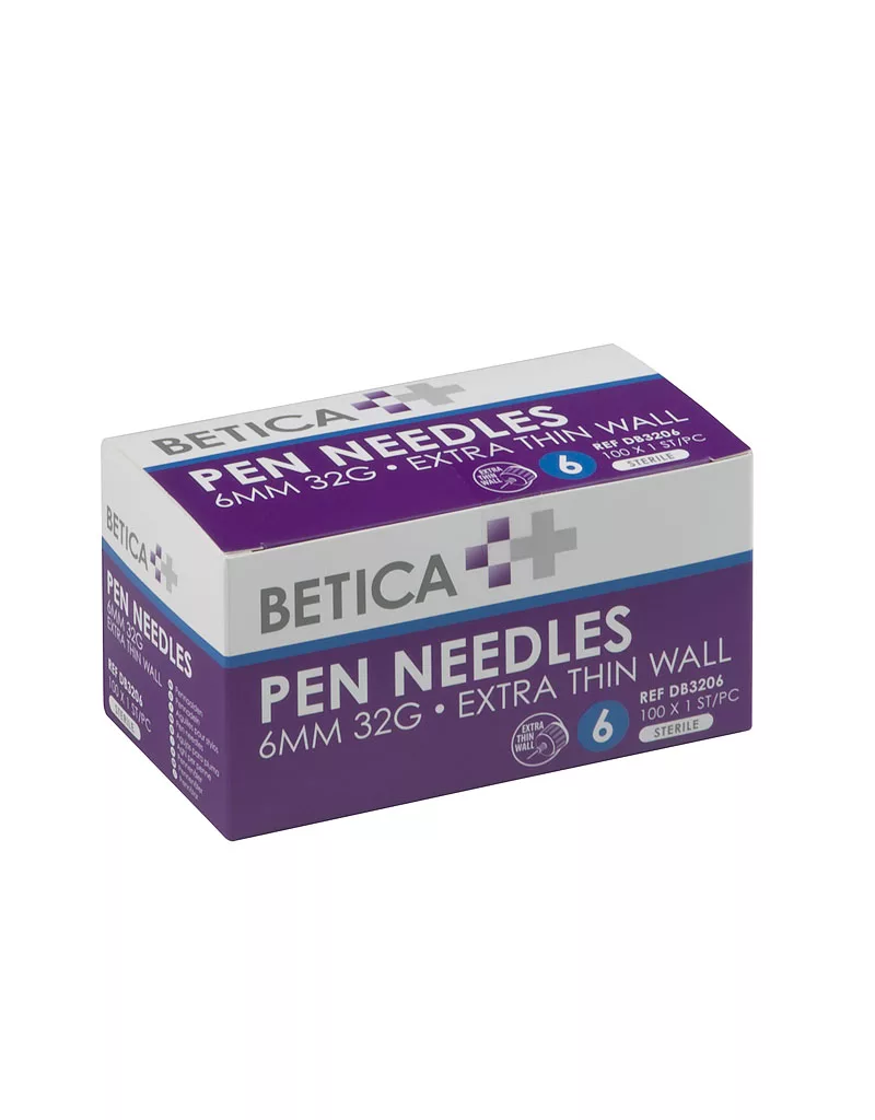 Betica Pennaalden 6 mm x 32 G steriel