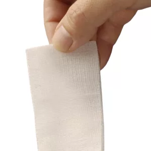 Heka pres hydrofiel gaaskompres 10 x 10 cm steriel - 12 lagen