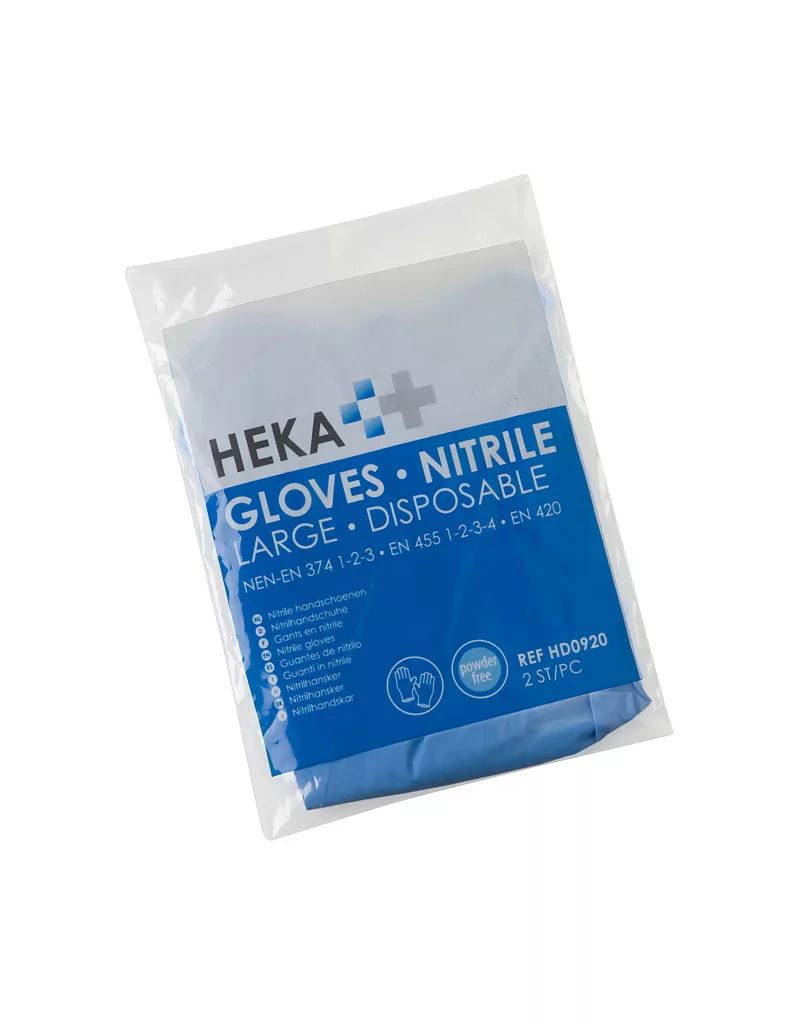 HEKA handschoenen nitrile l per paar niet steriel