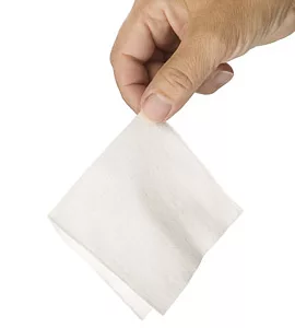 Heka soft non-woven kompres 5 x 5 cm niet steriel - 4 lagen
