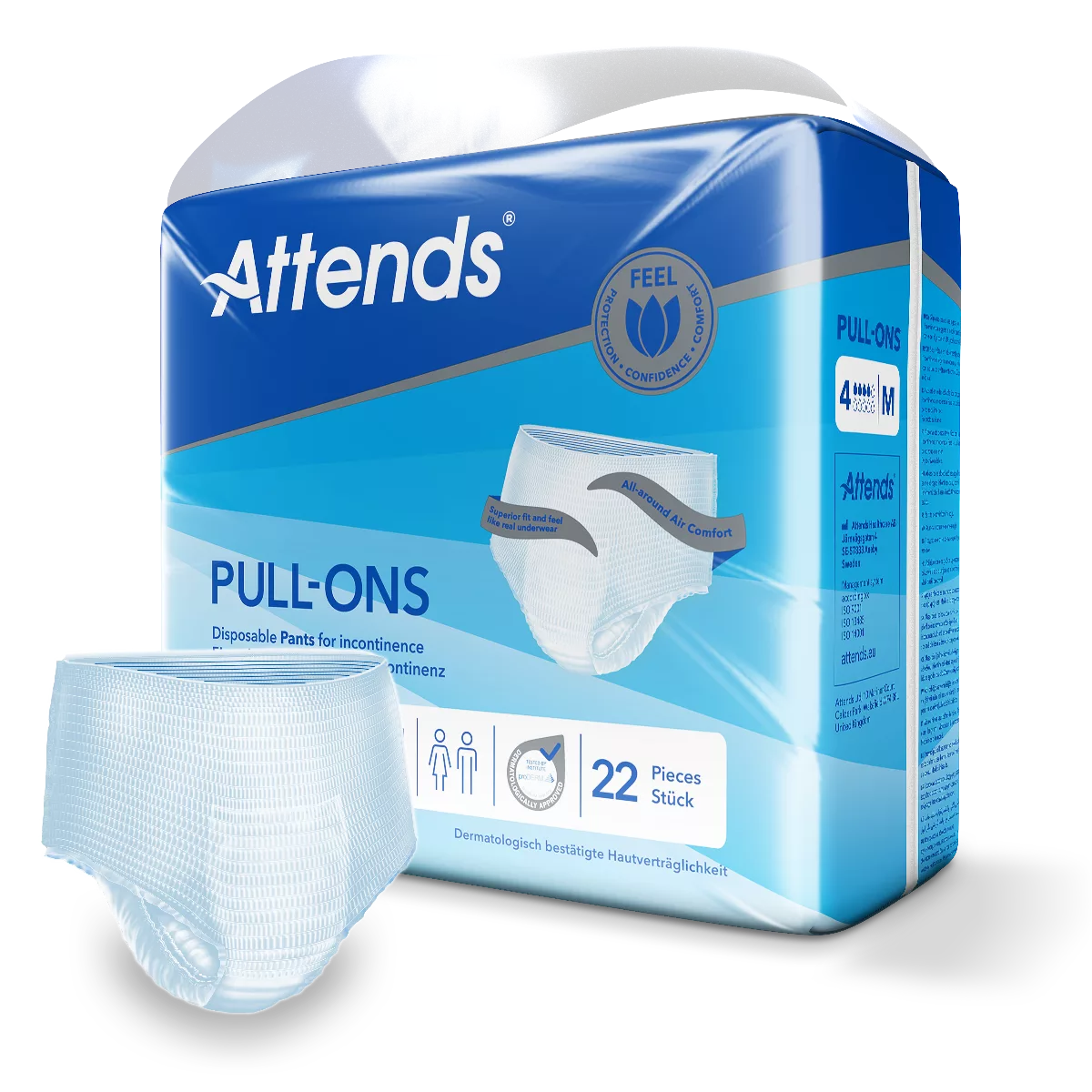 Attends Pull-Ons 4 m