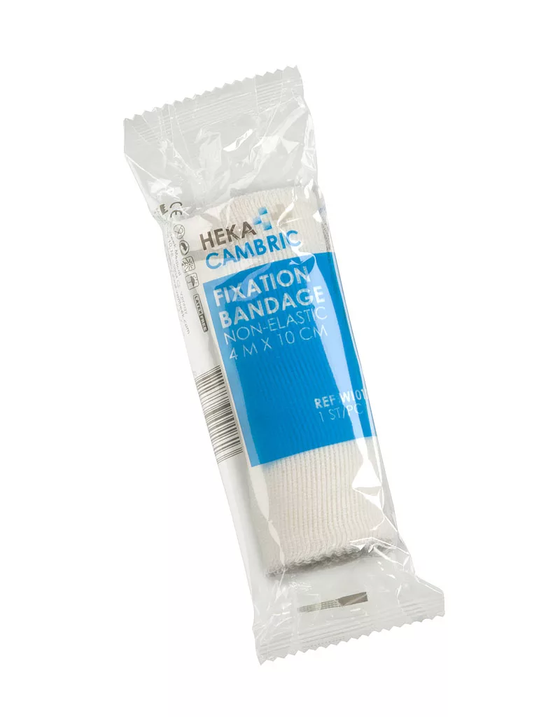 Heka cambric windsel 4 m x 10 cm niet-steriel