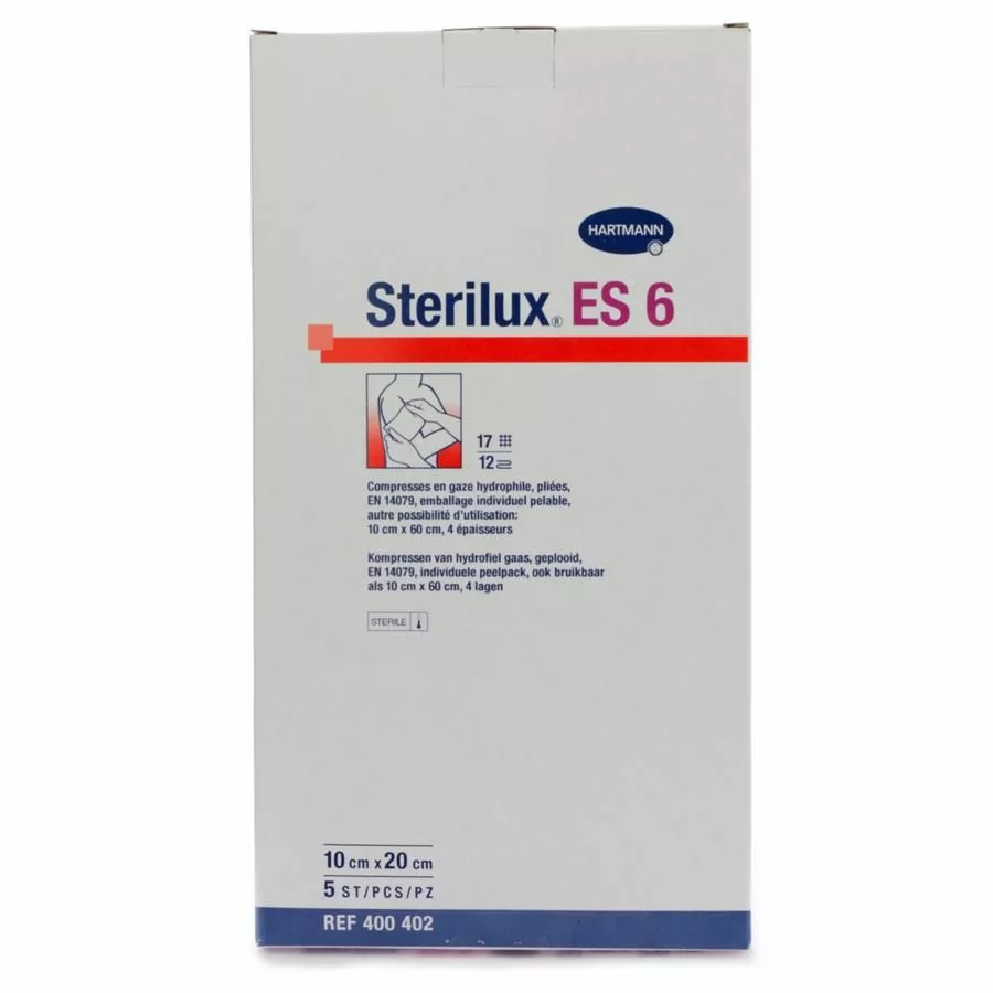 STERILUX ES6-10x20cm 12pl.st. 5x1 p/s