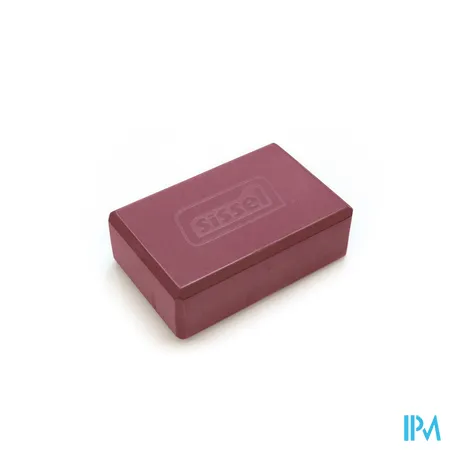SISSEL® YOGA BLOCK - bordeaux