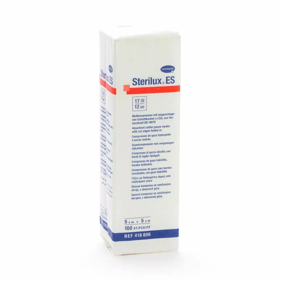 STERILUX ES 5x5cm 12l.nst.    100 p/s