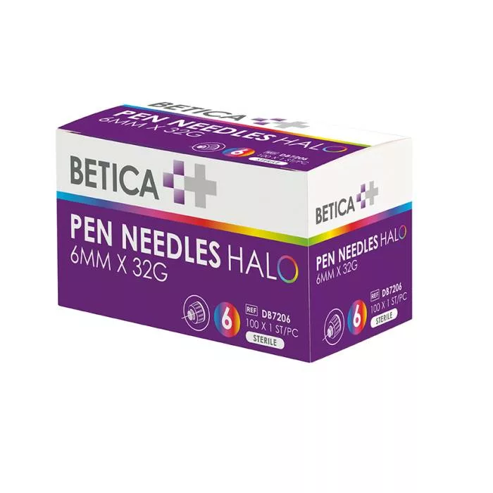 BETICA PEN NEEDLES HALO 6MM 32G