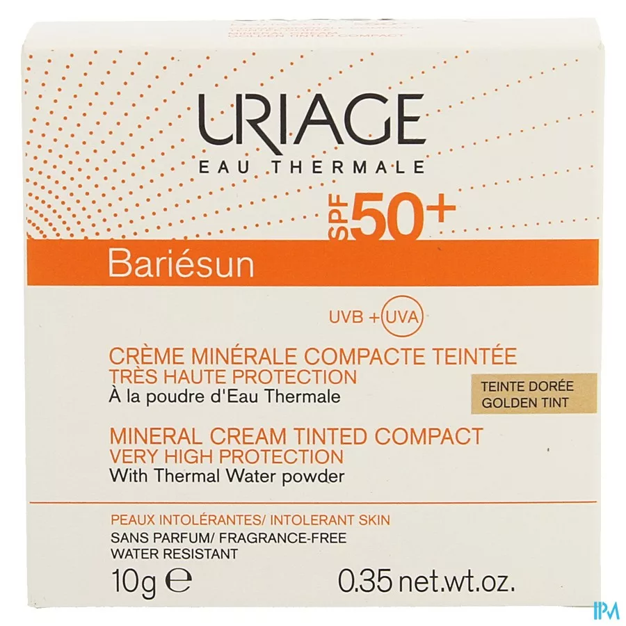 Uriage Bariesun Ip50+ Cr Miner. Comp.brons Pdr 10g
