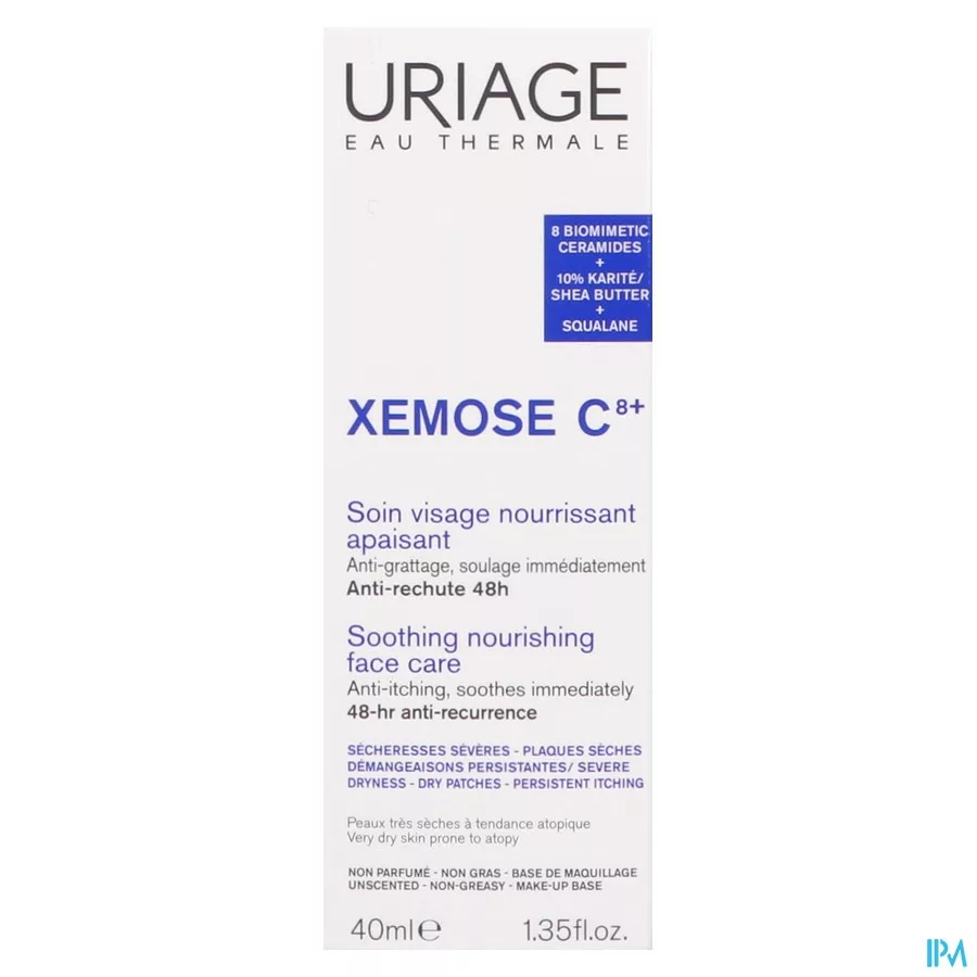 Uriage Xemose Gezichtscreme Nf Tube 40ml