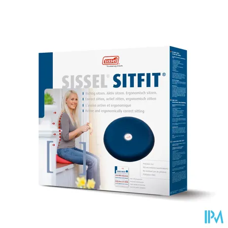 SISSEL® SITFIT® - ø 33 cm -  zwart Balanceerkussen