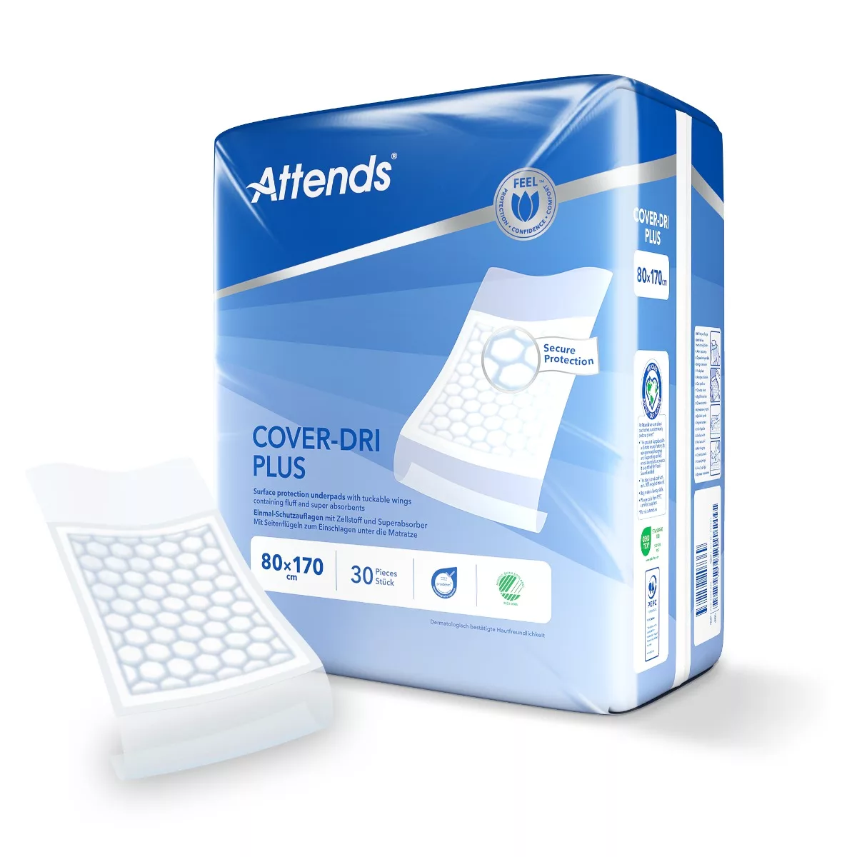 Attends Cover Dri Plus 80 x 170